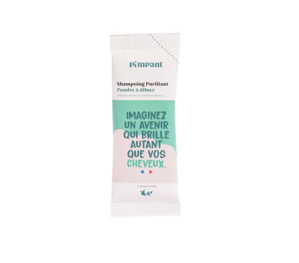 Pimpant -- Shampoing purifiant (cheveux normaux à tendance grasse) - 25 g